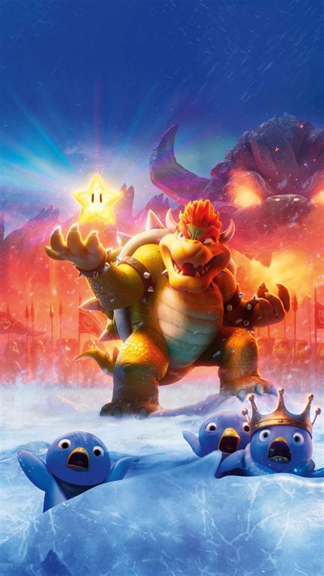 1080x1920 Bowser Movie Super Mario Bros 2023 Iphone 7, 6s, 6 Plus and Pixel XL ,One Plus 3, 3t ...