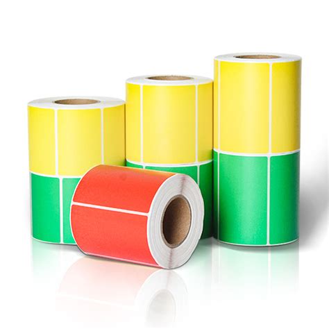 Shipping Label 40mmx30mmthermal Transfer Barcode Printed Labels Paper Sticker Jumbo Roll Label ...