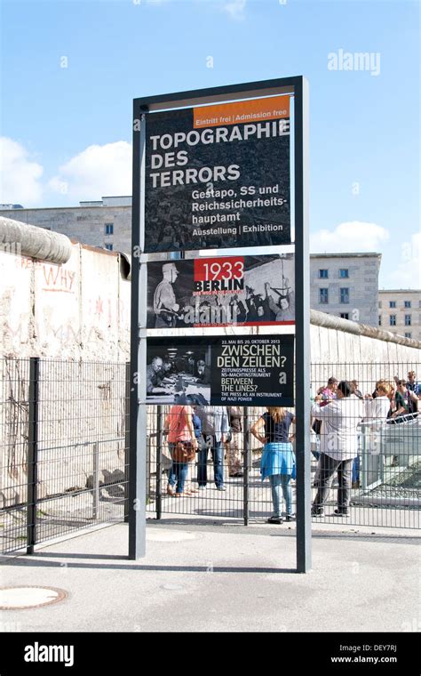 Topography of terror museum berlin hi-res stock photography and images ...