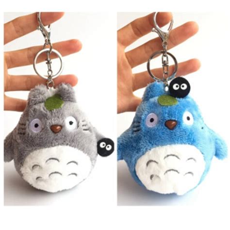 Mini 10cm My Neighbor Totoro Plush Keychain - Ghibli Merch Store ...