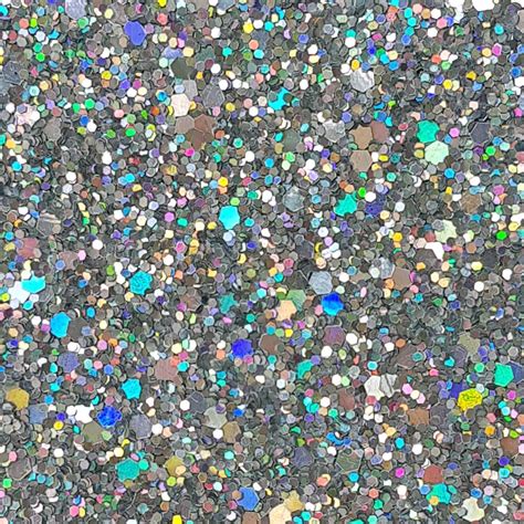 Silver Hologram 'Glam' Glitter Wall Covering | Glitter Bug Wallpaper | Glitter Wallpaper