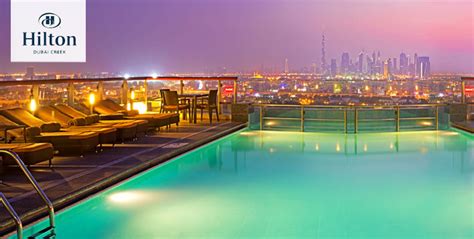 Pool Access & Pool Bar Discount at Hilton Dubai Creek for AED 36 only! | Cobone Offers