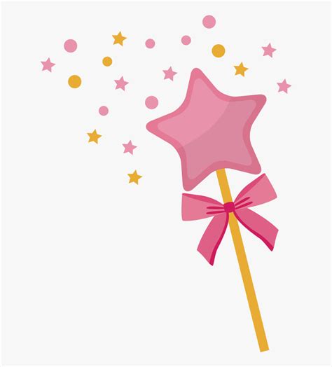 Wand Magic Clip Art - Magic Wand Pink Background , Free Transparent Clipart - ClipartKey