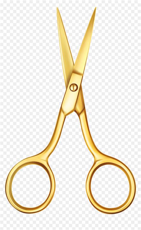 Scissors Golden Png - Gold Scissors Png, Transparent Png - vhv