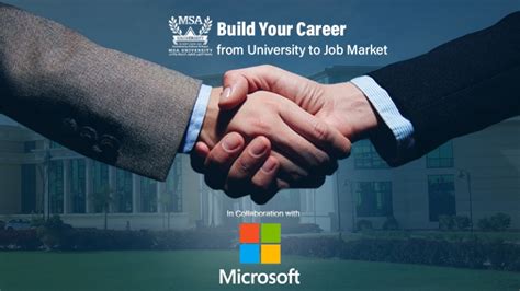 Multinational Cooperation - Microsoft Egypt - MSA University