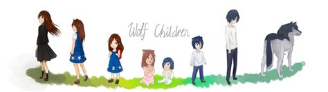 Wolf Children by Anomynousness on DeviantArt