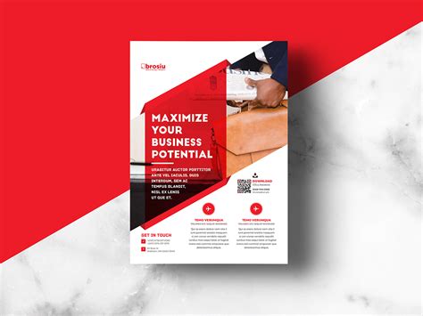 10 FREE InDesign Flyer Templates on Behance