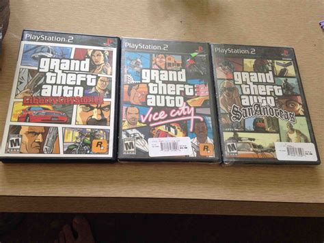 Grand Theft Auto PS2 Finds! : gamecollecting