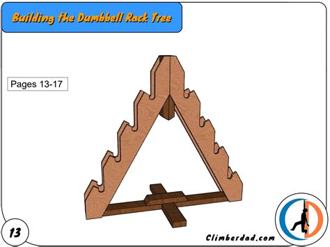 Dumbbell Rack Dumbbell Tree Build Plans, 2 for 1 - Etsy