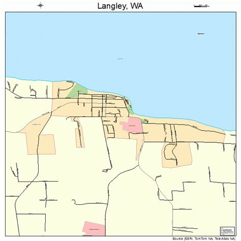 Langley Washington Street Map 5338355