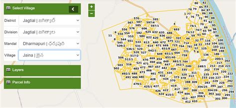 How To Get Village Map With Survey Numbers in Telangana - Digital Telangana