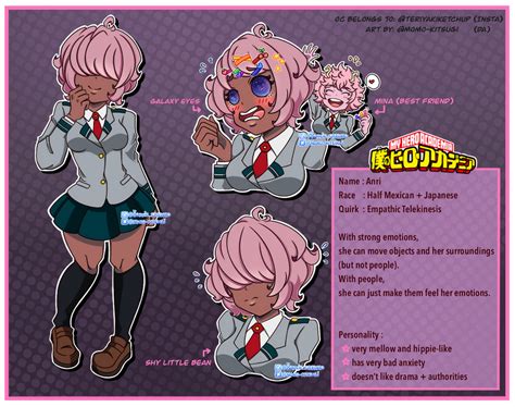 BNHA character sheet (commission) by momo-kitsugi on DeviantArt | Hero costumes, Kids hero, Hero