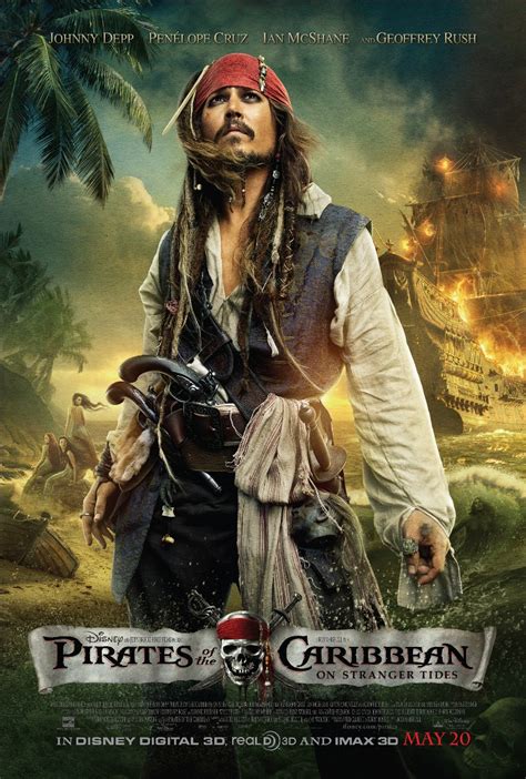 PIRATES OF THE CARIBBEAN: ON STRANGER TIDES Movie Poster | Collider