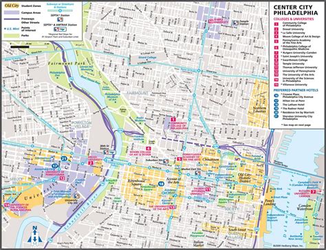 Printable Map Of Philadelphia Attractions - Printable Maps