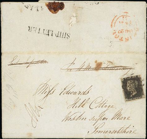 Auction preview: Penny Black first-day cover expected to highlight ...