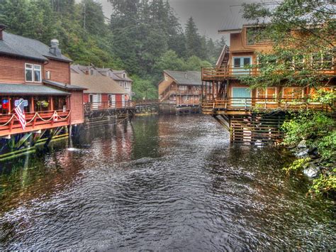 Creek Street - Ketchikan - Alaska Photograph by Bruce Friedman - Fine Art America