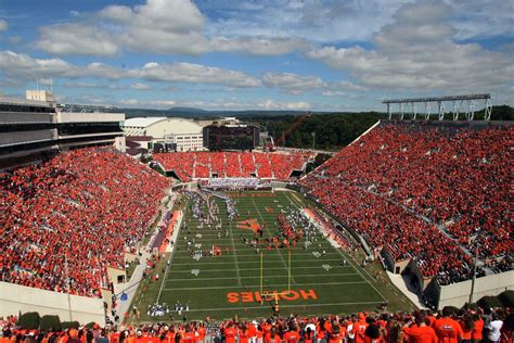 Lane Stadium Compared To Others - Gobbler Country