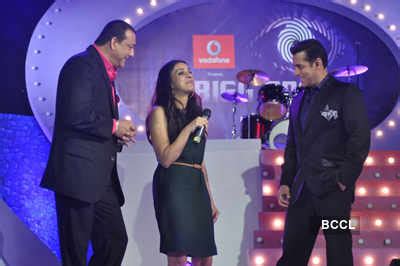 Salman Khan and Sanjay Dutt at the launch of TV show 'Bigg Boss' Season 5