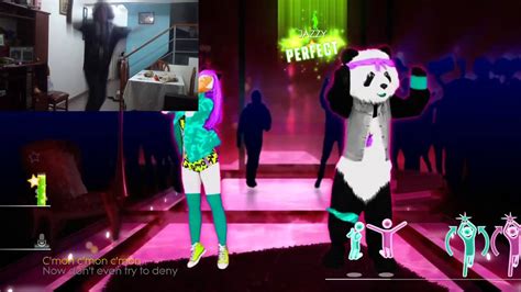 Just dance 2014 "C'mon" Gameplay (el poder del panda) - YouTube