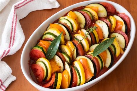 Baked Ratatouille Tian | For the Love of Cooking