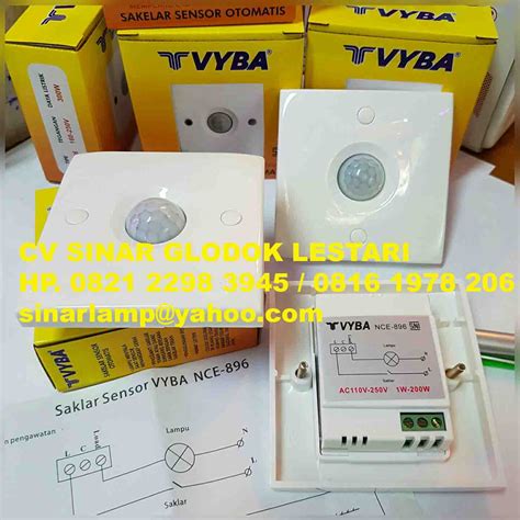 Saklar Sensor Gerak Vyba - Agen dan Distributor Lampu LED - Agen dan ...