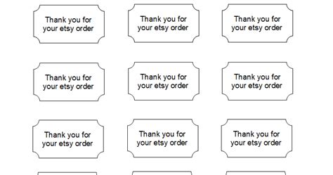 Sweetly Scrapped: Free printable "Thank you for your etsy order" tags