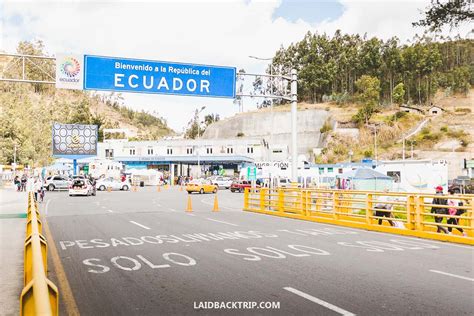 Crossing the Border: Colombia to Ecuador — LAIDBACK TRIP