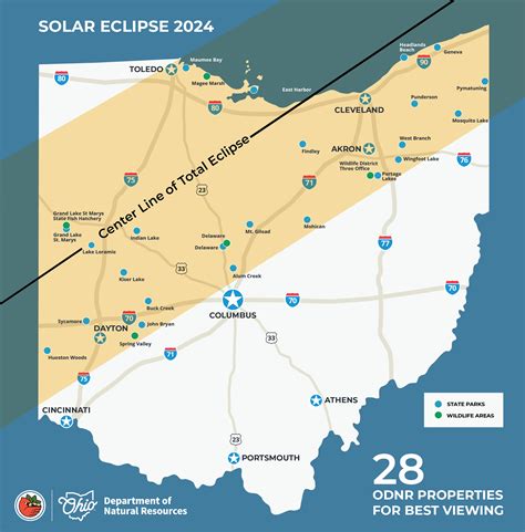 Path of Totality for 2024 Solar Ecipse