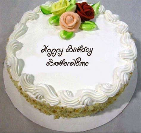 younger brother birthda cake picture free downlaod | Birthday cake for brother, Happy birthday ...