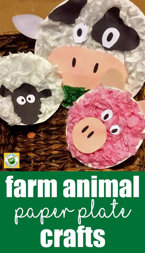 Farm Animal Friends: A Paper Plate Crafts For Kids | Paper plate crafts ...