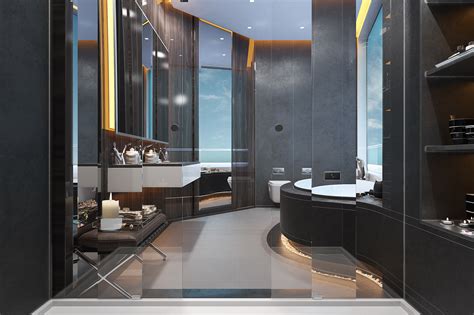 Yacht Bathroom. :: Behance