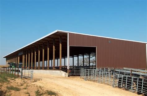 Lester Buildings Pole Barn – Beef Barn | Cattle barn, Livestock barn ...