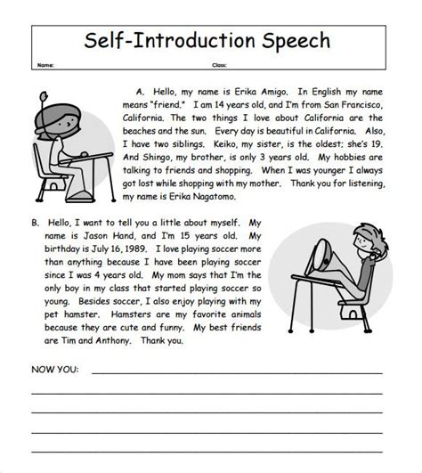 How To Give A Self Introduction Speech – Coverletterpedia