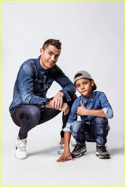 Cristiano Ronaldo & Son Cristiano Jr Team Up For Adorable 'CR7 ...