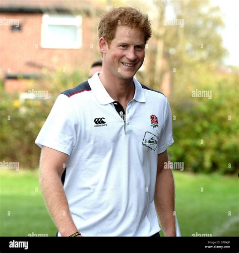 Prince Harry attends rugby festival Stock Photo - Alamy