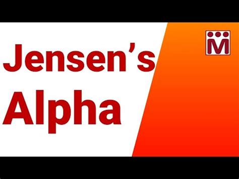 What is Jensen's Alpha ? How is it used to analyse Mutual Fund ...