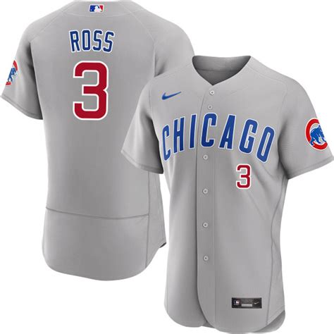 David Ross Road Authentic Jersey | Cubs Authentic Jersey