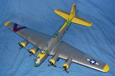 1:47 Scale Boeing B-17 Flying Fortress Heavy bomber Handcraft Paper Model Kit T | eBay