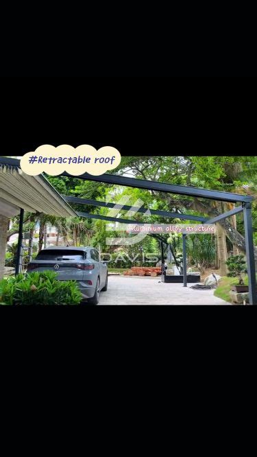 Retractable roof for carport. | Retractable roof, Roof, Roofing systems