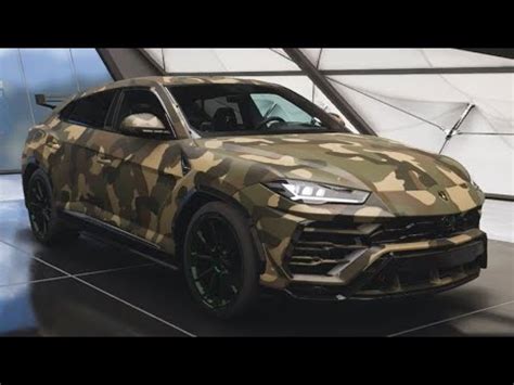 Camo Wrap Lamborghini Urus | Forza Horizon 5 | suv Urus - YouTube