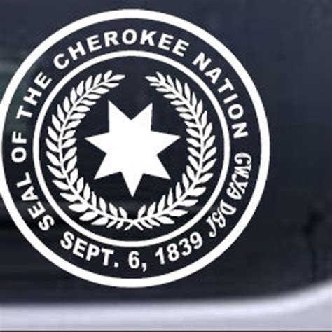 Seal of the Cherokee Nation - Etsy