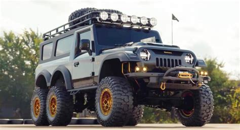 This Mahindra Thar 6X6 Concept Can Take You Places