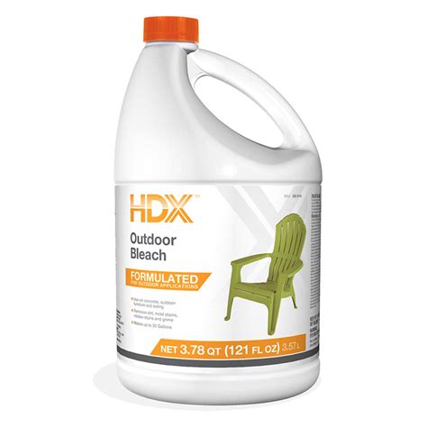 HDX 121 oz. Outdoor Bleach Cleaner-23948948211 - The Home Depot