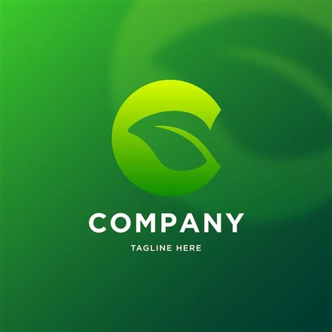 Premium Vector | G green letter logo template