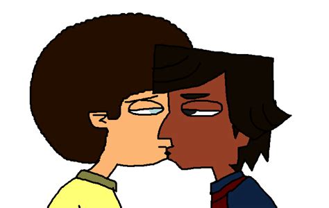 noah kissing afrocody - TDI's Noah and Cody Fan Art (41229916) - Fanpop