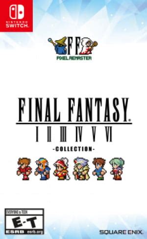 Final Fantasy I-VI Pixel Remaster (Switch) News