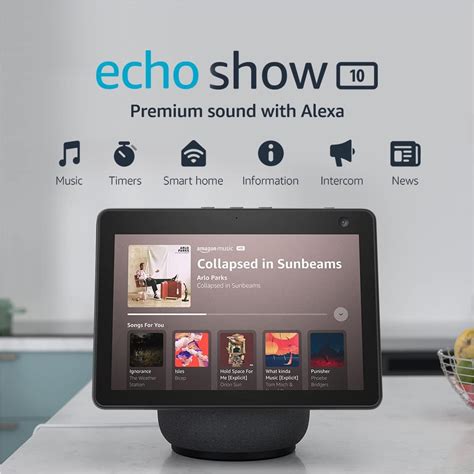 Amazon Official Site: Echo Show 10 | HD smart display with motion and Alexa