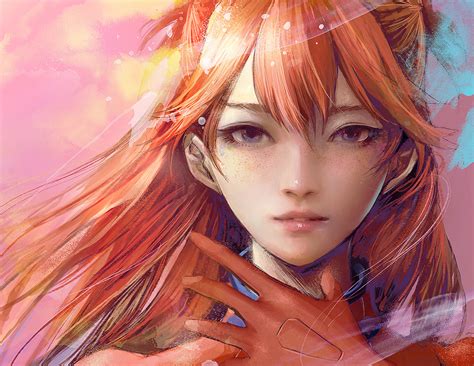 ArtStation - fan art / Soryu Asuka Langley (Neon Genesis EVANGELION)