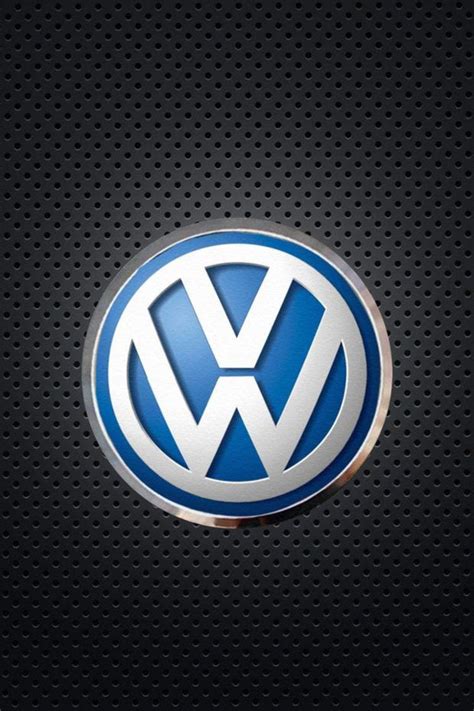 Black Volkswagen Logo Wallpaper