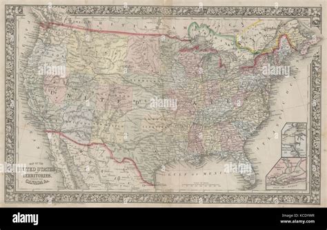United States War Map 1864